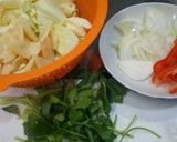 めんつゆでほたるいかと筍の和風パスタ作り方5写真
