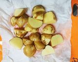 新じゃがの香ばし揚げポテトサラダ作り方2写真