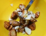 新じゃがの香ばし揚げポテトサラダ作り方4写真