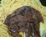 めんつゆでほたるいかと筍の和風パスタ作り方10写真