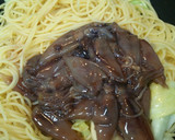 めんつゆでほたるいかと筍の和風パスタ作り方10写真