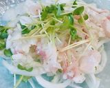 簡単！新玉ねぎと鯛のカルパッチョ作り方5写真