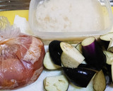 ✿鶏と茄子のみぞれ煮✿作り方1写真