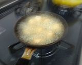 鶏団子と白きくらげのゆずぽん甘酢餡作り方2写真