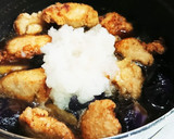 ✿鶏と茄子のみぞれ煮✿作り方4写真