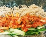 冷麺で韓国風のり巻き!作り方4写真