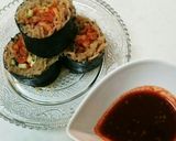 冷麺で韓国風のり巻き!作り方7写真