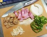 ♡特製ナポリタン♡作り方1写真