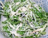 5分で!豆腐と塩昆布のやみつきサラダ作り方5写真