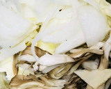 ソーセージの野菜炒め☆マヨネーズデコ作り方1写真