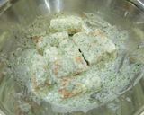 チーズウインナー入り。ちくわの磯辺揚げ！作り方4写真