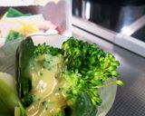 簡単！アスパラとブロッコリーの酢みそがけ作り方3写真