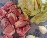 鶏肉と春野菜のバルサミコ酢炒め作り方1写真