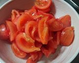 トマトと卵の中華炒め≦ФωФ≧作り方1写真