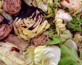 鶏肉と春野菜のバルサミコ酢炒め作り方8写真