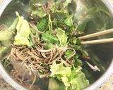そばサラダ♪～カリカリベーコン&レモン～作り方3写真