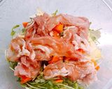 残った野菜で☆レンチン野菜あんかけうどん作り方3写真