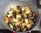 厚揚げと牛肉のピリ辛醤油煮!(^^)!作り方2写真