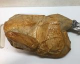 エコ、スモークチキンの骨でスープを取る作り方2写真