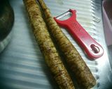 ゴボウのサクサク甘辛揚げ作り方1写真
