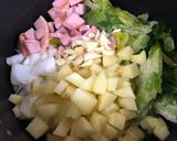 野菜ジュースで野菜たっぷりミネストローネ作り方2写真
