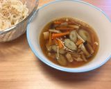 【幼児とご飯】うどん・おそばに☆つけ汁♬作り方6写真