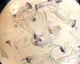 やわらか鶏ときのこのクリームソース仕立て作り方7写真