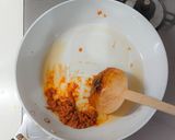 春キャベツのごまクルミ肉味噌和え作り方3写真
