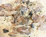 やわらか鶏ときのこのクリームソース仕立て作り方9写真