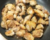鶏肉の照りマヨ丼作り方2写真