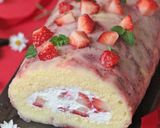 宝石ストロベリーのロールケーキ作り方33写真