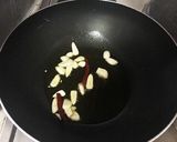 ブロッコリーの茎とハムのペペロンチーノ作り方4写真