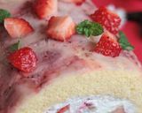 宝石ストロベリーのロールケーキ作り方34写真