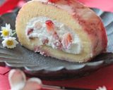 宝石ストロベリーのロールケーキ作り方36写真