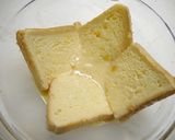 簡単！朝のワンパンフレンチトースト作り方2写真