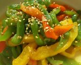 めんつゆでピーマンの柔らか焼きびたし作り方6写真