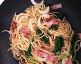 行者ニンニク和風ペペロンチーノ作り方3写真