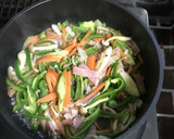 厚揚げの野菜たっぷり中華あんかけ作り方5写真