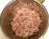お鍋で蒸す生姜・茗荷入り★おつまみ焼売作り方2写真