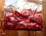 ごろごろいちごの豆腐アイスクリーム作り方1写真