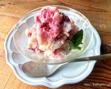 ごろごろいちごの豆腐アイスクリーム作り方4写真