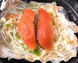 時短で野菜たっぷり★鮭のホイル焼き作り方3写真