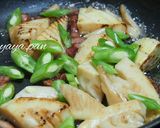 簡単美味！筍とベーコンのバター醤油炒め作り方5写真