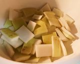 大根皮のお新香作り方1写真