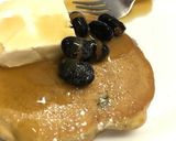 食べる黒豆ほうじ茶簡単フワフワパンケーキ作り方4写真