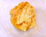 ღ葉付き玉ねぎと卵のバターしょうゆ炒めღ作り方4写真