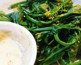 菜の花(菜花)豚肉オイスターソース炒め作り方5写真