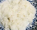 おぼろ豆腐をのせていただくしらすご飯作り方2写真
