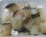 タラと春野菜の中華風炒め物作り方4写真