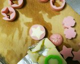 魚肉ソーセージで可愛いおべんとうおかず作り方2写真